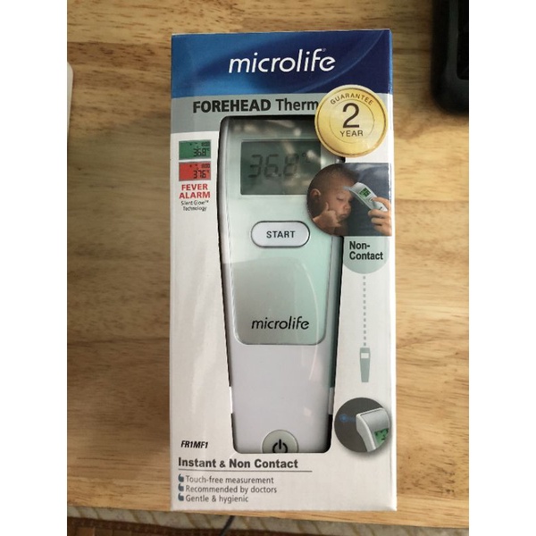 Nhiệt Kế Hồng Ngoại Đo Trán Microlife FR1MF1