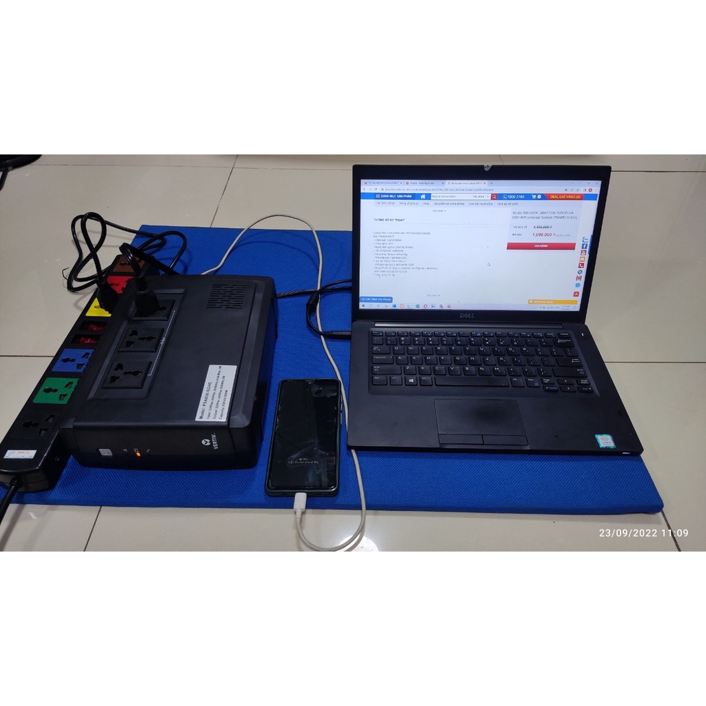 Bộ lưu điện Vertiv 650VA - Model: PSA650-SOHO