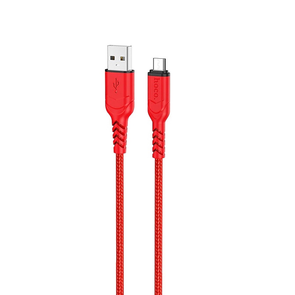 Cáp Sạc Nhanh Hoco X59 Cổng Micro 2.4A Dây Dù Dài 2m