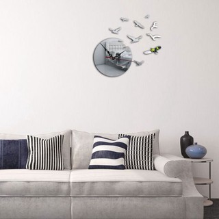 Đồng hồ dán tường nghệ thuật DIY - Đàn Chim