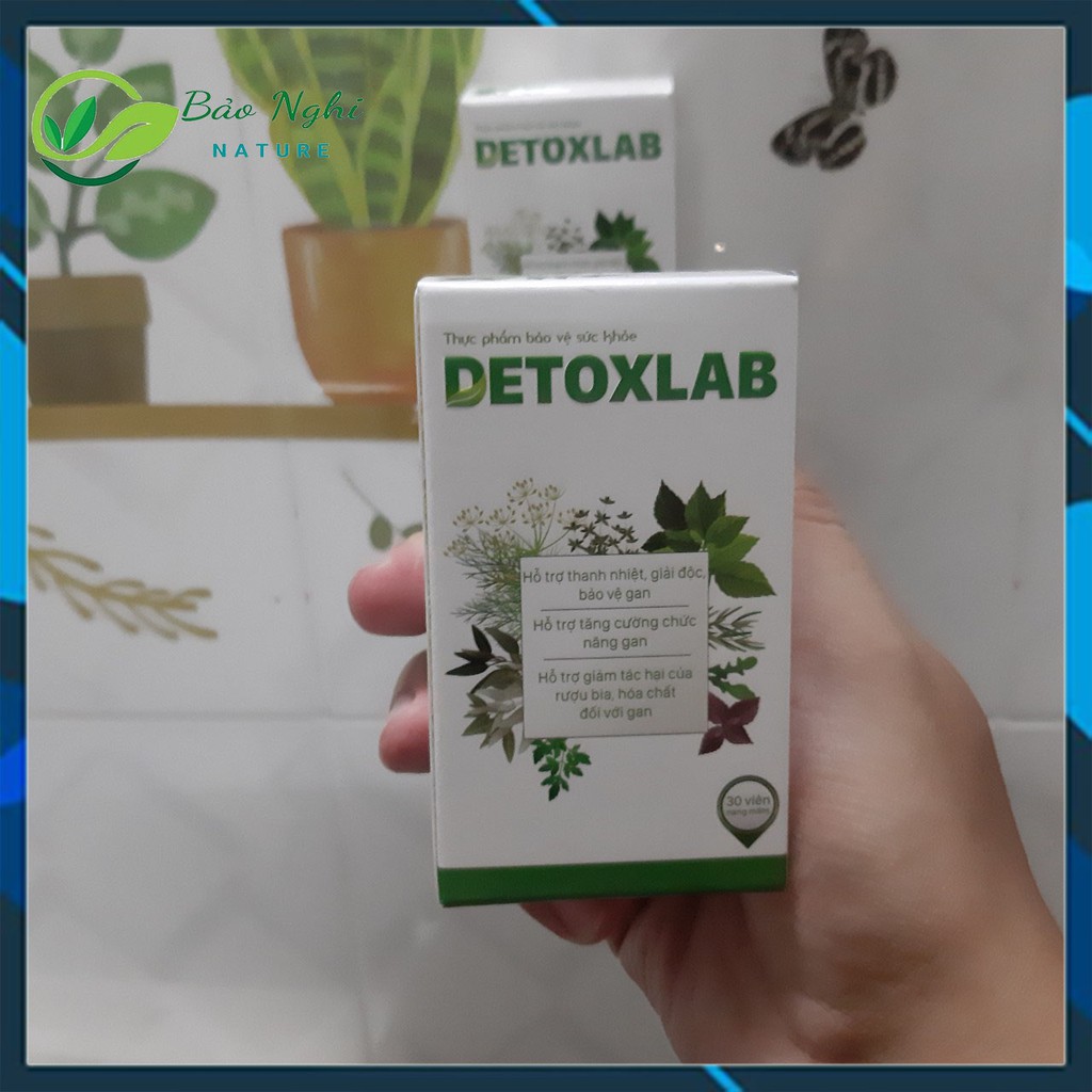 [COMBO 3 HỘP] VIÊN UỐNG DETOXLAB - Hỗ Trợ Diệt Ký Sinh Trùng Thanh Nhiệt Giải Độc Mát Gan - CHÍNH HÃNG HỘP 20 VIÊN | BigBuy360 - bigbuy360.vn