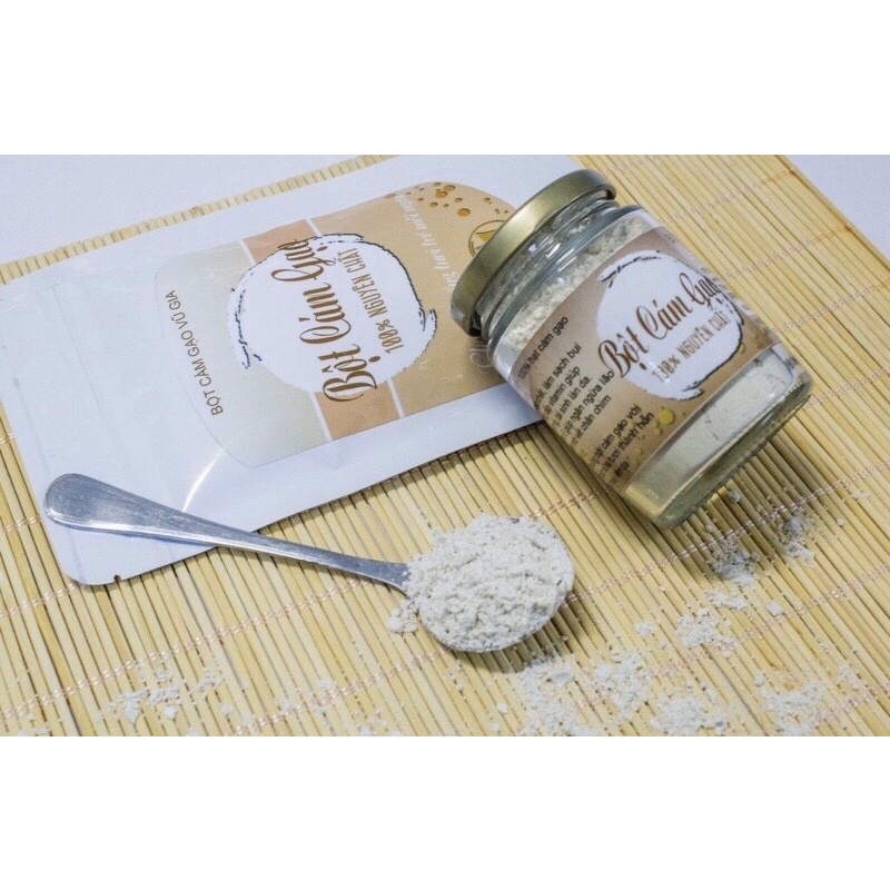 Bột cám gạo nguyên chất Vũ Gia (50g/túi)