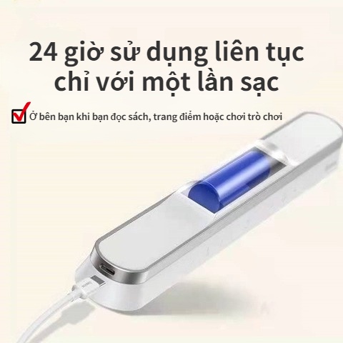 Đèn LED Cảm Ứng Chạm Sạc tích điện, Đèn Bàn Học Đọc Sách, Làm Việc (Học Sinh, Sinh Viên, Văn Phòng), đèn bàn trang điểm