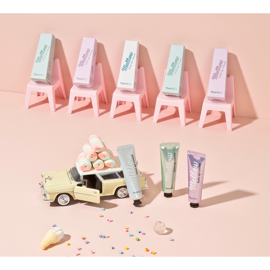 Kem dưỡng trắng nâng tông MELOMELI Mellow Tone Up Cream 30ml | BigBuy360 - bigbuy360.vn