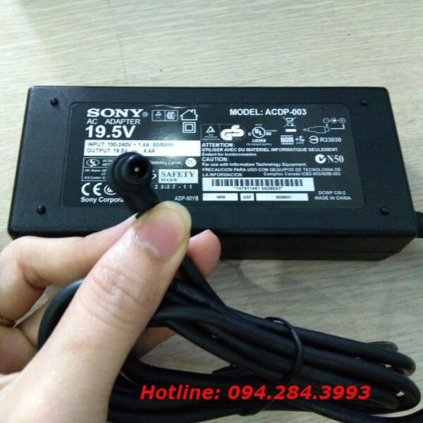 Phụ kiện SIÊU RẺ_ Bộ nguồn tivi Sony 19.5v 4.35a 4.36a 4.4a