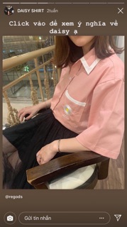 🍓Sơ Mi Thêu Daisy