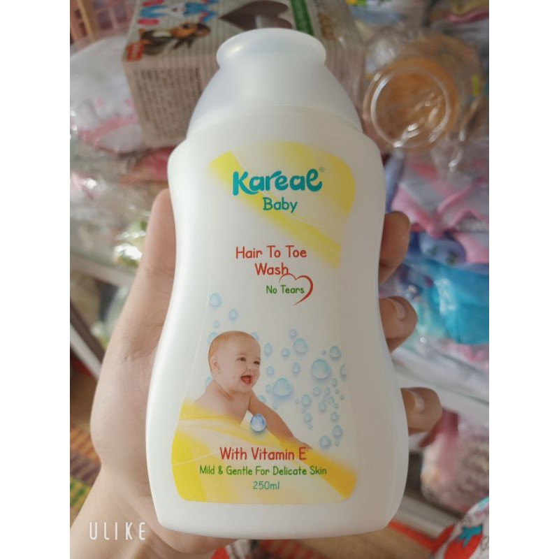 Sữa Tắm Gội Kareal Baby Cho Bé