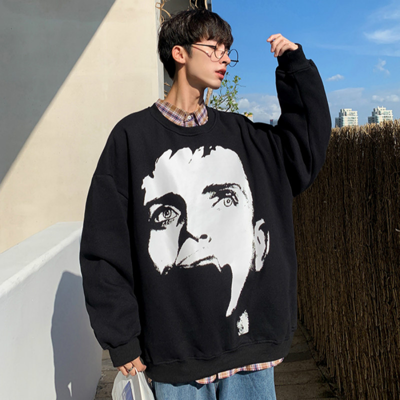 Áo thun tay dài kiểu dáng thời trang phong cách Hàn Quốc cho nam