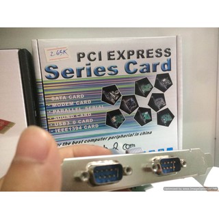 Card PCI Express ra 2 cổng Com RS232