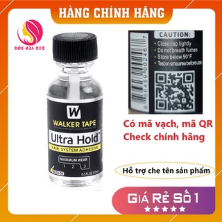 Keo dán tóc giả ULTRA HOLD có mã QR truy xuất nguồn gốc, chuẩn chất lượng