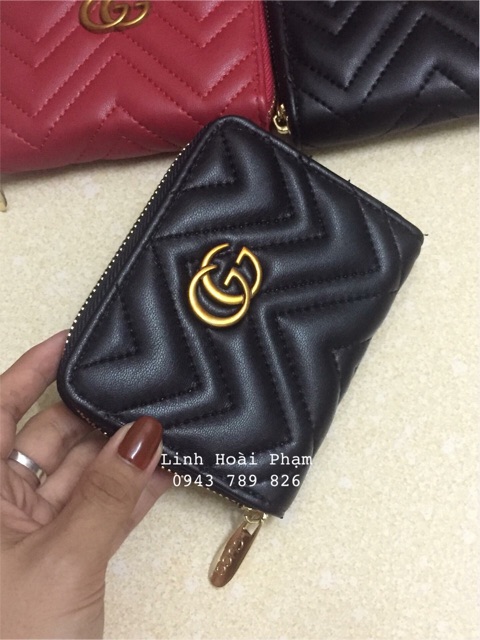 Ví ngắn G.G mini khoá kéo | BigBuy360 - bigbuy360.vn