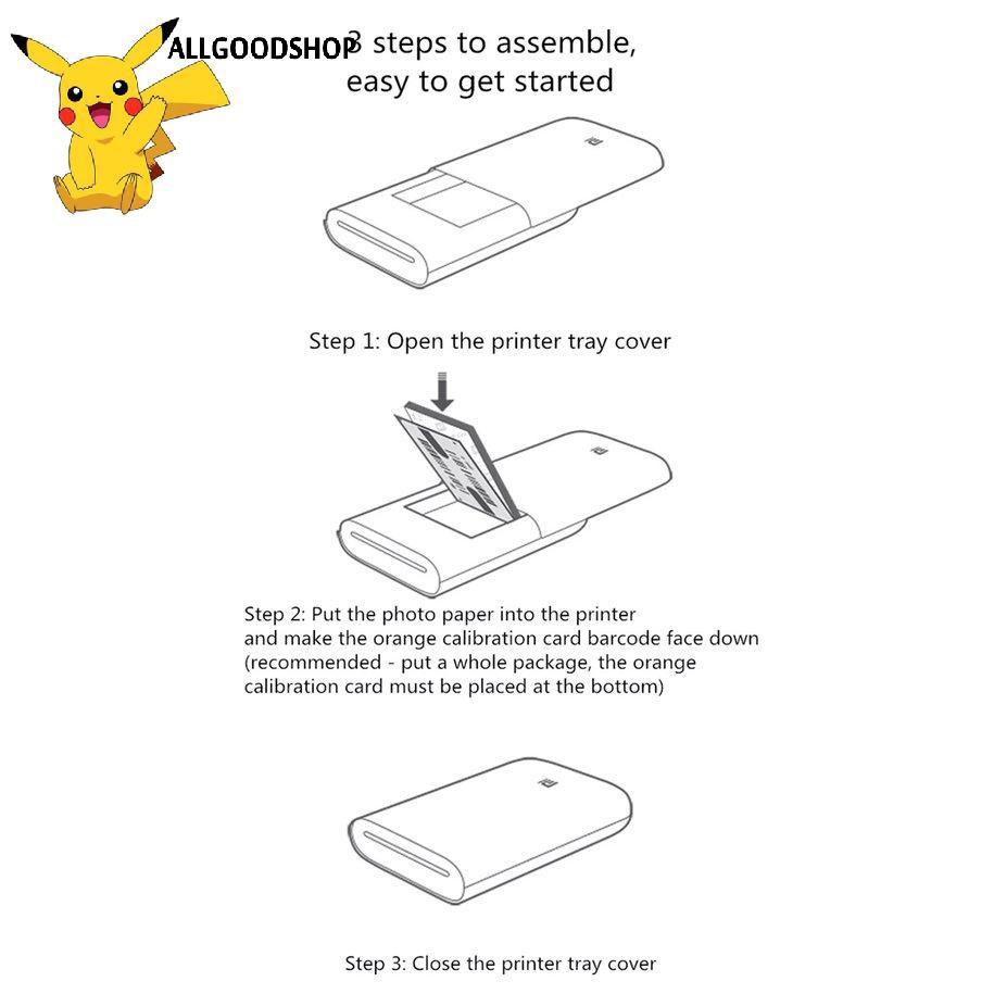 Giấy in cho máy ảnh thông minh XIAOMI mini chất lượng cao DIY | BigBuy360 - bigbuy360.vn