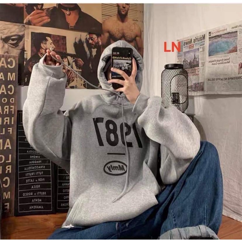 Áo hoodie 1987 LN12