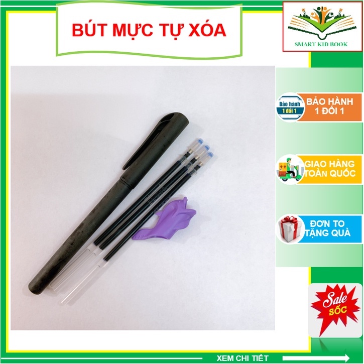 Set Bút Tự Bay Mực (3 ngòi) luyện viết chữ - mực tự bay màu - bé tập viết chữ