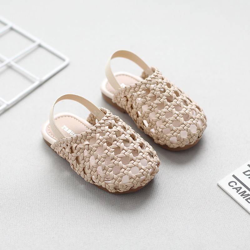 Dép đan lưới siêu mềm cho bé gái - Hàng chuẩn loại I
