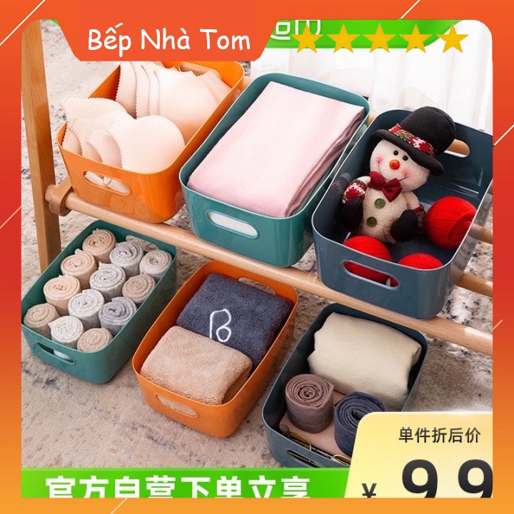Giỏ Đựng Đồ ,Mỹ Phẩm ,Quần Áo, Đồ Dùng Trong Bếp Bằng Nhựa Đa Năng