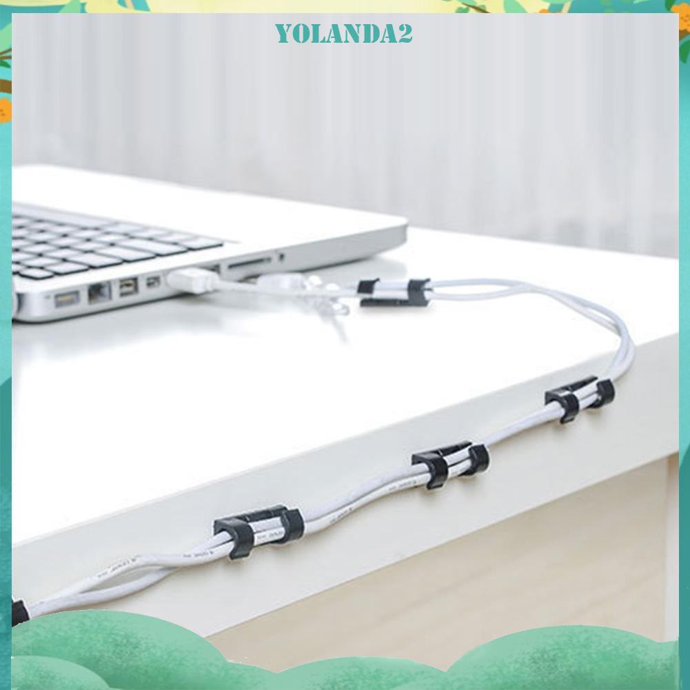 Set 20 Kẹp Cố Định Dây Cáp Tiện Dụng