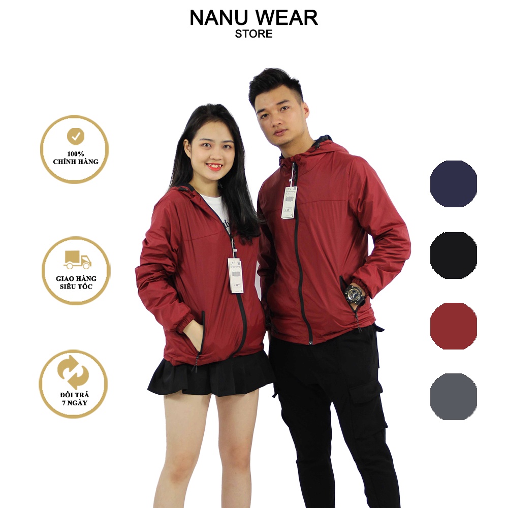 Áo khoác gió nam - nữ NANU WEAR ZR