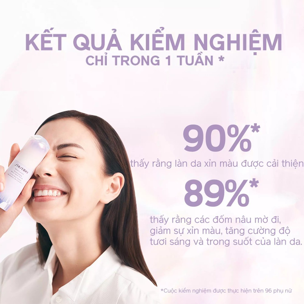 Bộ đôi Shiseido White Lucent Illuminating Micro-Spot Serum 50ml và Shiseido White Lucent Power Brightening Mask 6 miếng