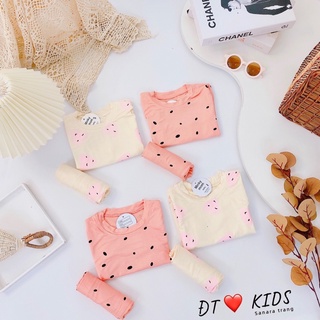 Bộ thun lạnh minky mom cho bé