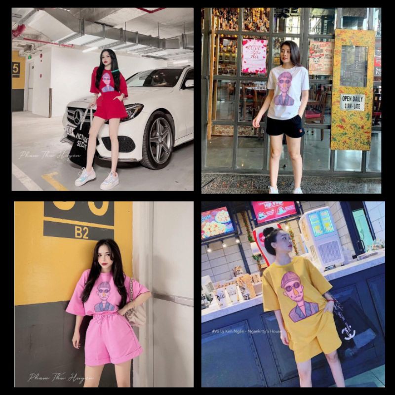SET ĐÙI COTTON CO GIÃN 4 CHIỀU. THOÁNG MÁT