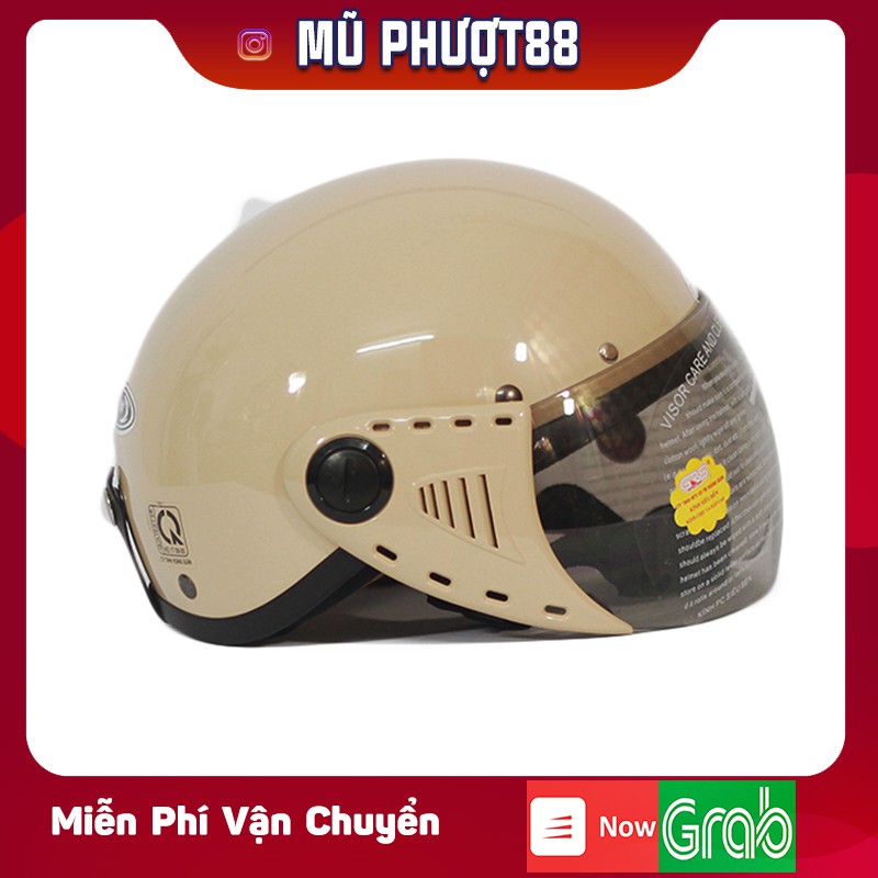 Mũ bảo hiểm GRS A08K (Đỏ bóng)