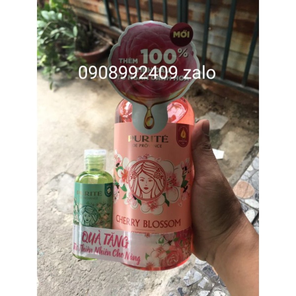 Sữa Tắm Provence Mùi Anh Đào 850ml tang ngẫu nhiên