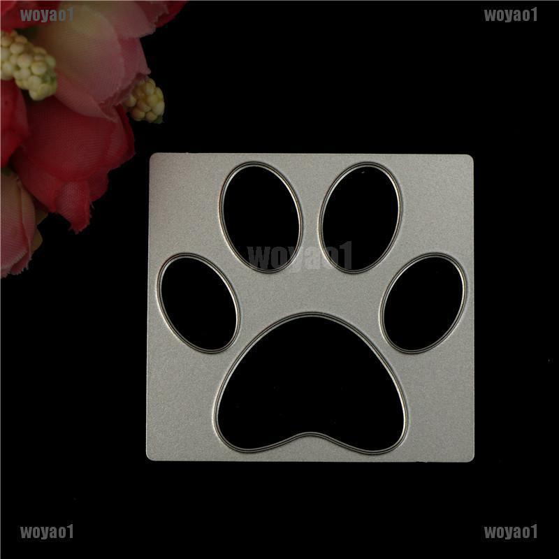 Khuôn Cắt Giấy Kim Loại Hình Bàn Chân