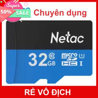 Thẻ nhớ sd micro nettac 32gb - chuyên dụng dành cho camera