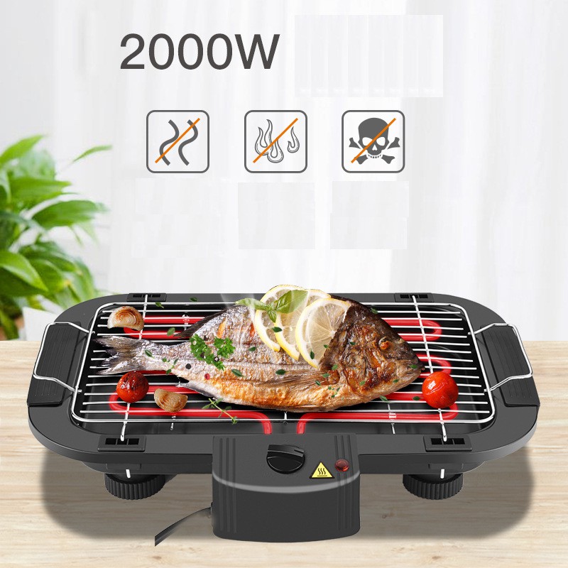 Bếp nướng điện không khói 2000W siêu hot-DK818