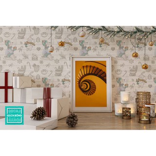 Bộ sưu tập decal trang trí 𝐍𝐎𝐄𝐋 - Set 𝘾𝙝𝙧𝙞𝙨𝙩𝙢𝙖𝙨 𝙘𝙪𝙩𝙚 𝙖𝙣𝙞𝙢𝙖𝙡
