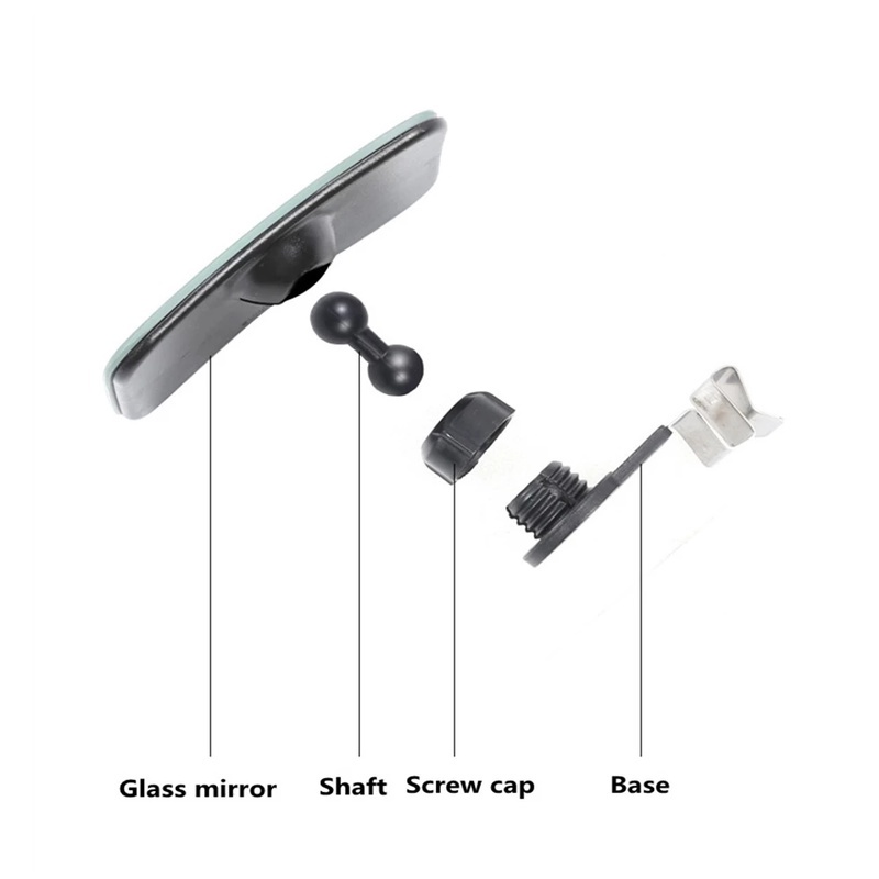 Gương Chiếu Hậu HD Xoay 360 Độ Tự Động Điều Chỉnh Điểm Mù Cho Xe Hơi