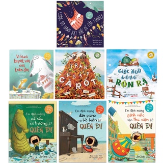 Combo sách hay dành cho trẻ từ 4-5 tuổi - Bộ 7 Cuốn - Crabit Kidbooks