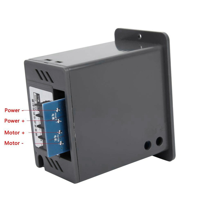 Bộ điều khiển tốc độ động cơ DC 12V 24V 36V 48V 10A PWM Bộ điều chỉnh công tắc có thể đảo ngược Điều khiển chuyển tiếp Dừng quay