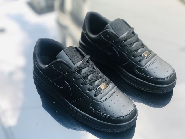 [Fullbox] Giầy sneaker air force 1 full đen nam nữ