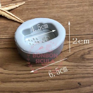 KHUÔN SILICONE 3D HÌNH CÁ