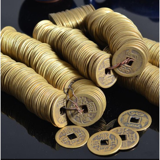 Đồng tiền xu âm dương chiêu tài | BigBuy360 - bigbuy360.vn