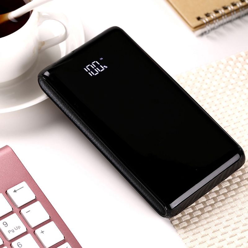 Hộp đựng pin sạc dự phòng chứa được 6 cục 18650 2 cổng USB DIY tiện lợi