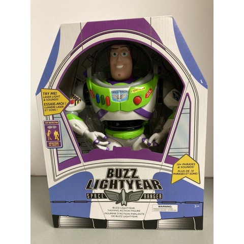 Đồ chơi Toy Story Buzz Lightyear biết nói - Phiên bản Tương tác | Shopee  Việt Nam