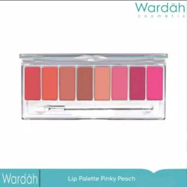 (hàng Mới Về) Bảng Son Môi Wardah Nhiều Màu Sắc Kết Hợp Thời Trang