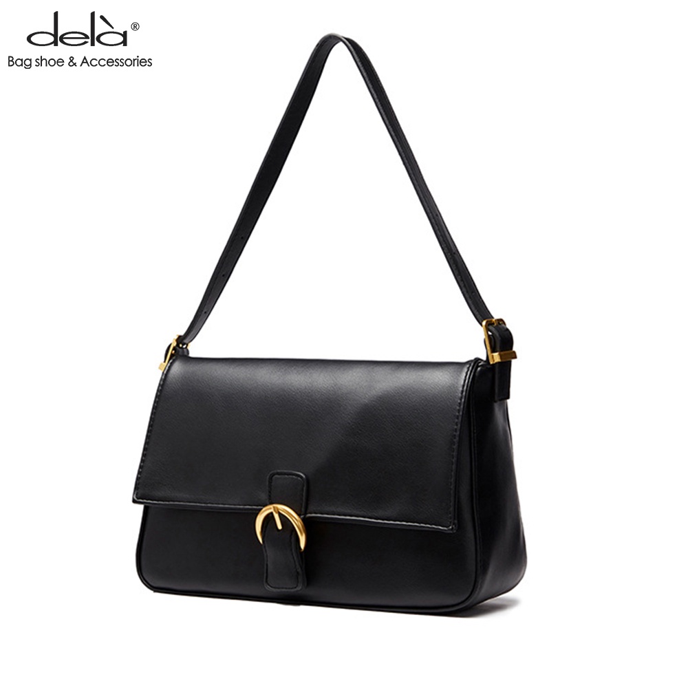 Dela Túi Xách tote Đeo Vai Mềm Mại Cổ Điển 2022 Sức Chứa Lớn Dễ Phối Đồ