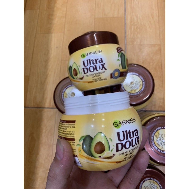 Ủ tóc Garnier ultra doux bơ của pháp hũ 300ml