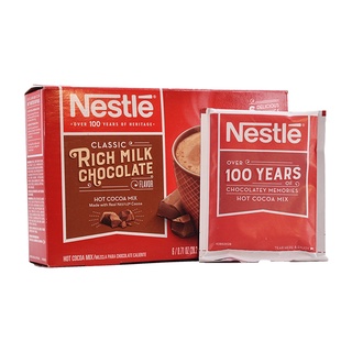 Bột cacao mỹ nestlé hot cocoa mix hộp giấy 6x20,2gr