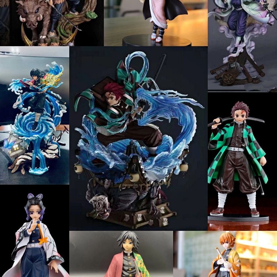 Cái mới▩✚ Vợ tôi Zeni Nidou Tanjiro Butterfly Ninja Hình nhân vật trong anime #