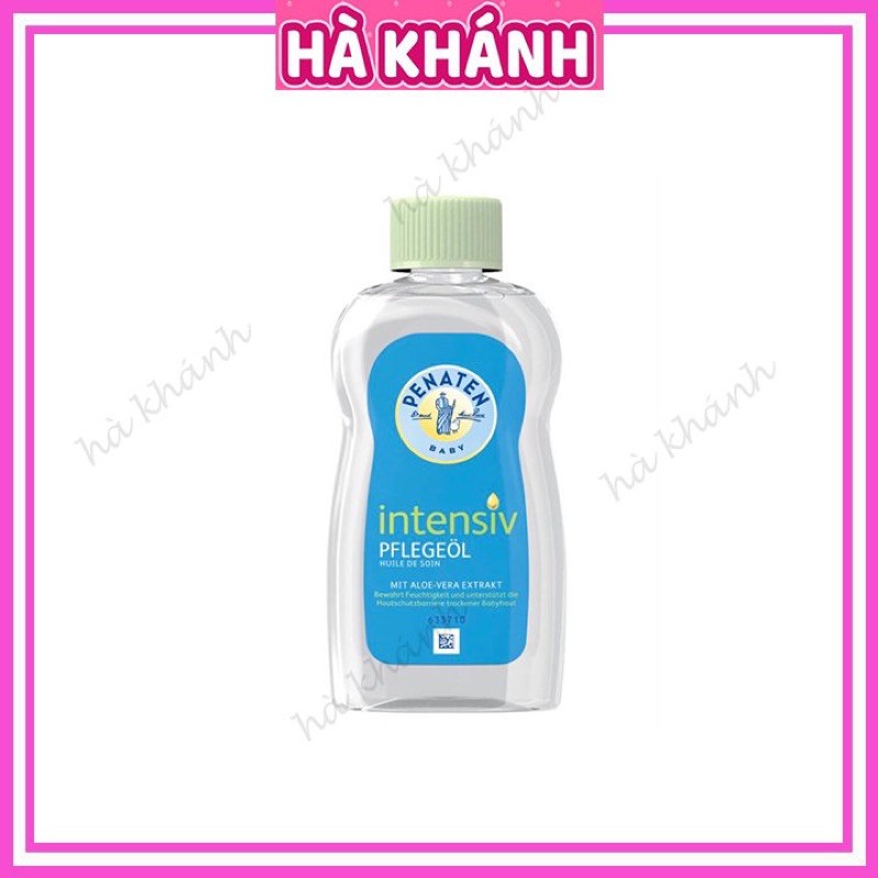 Tinh dầu massage Penaten Intensiv 200ml cung cấp độ ẩm, kháng khuẩn và làm sạch da an toàn cho bé