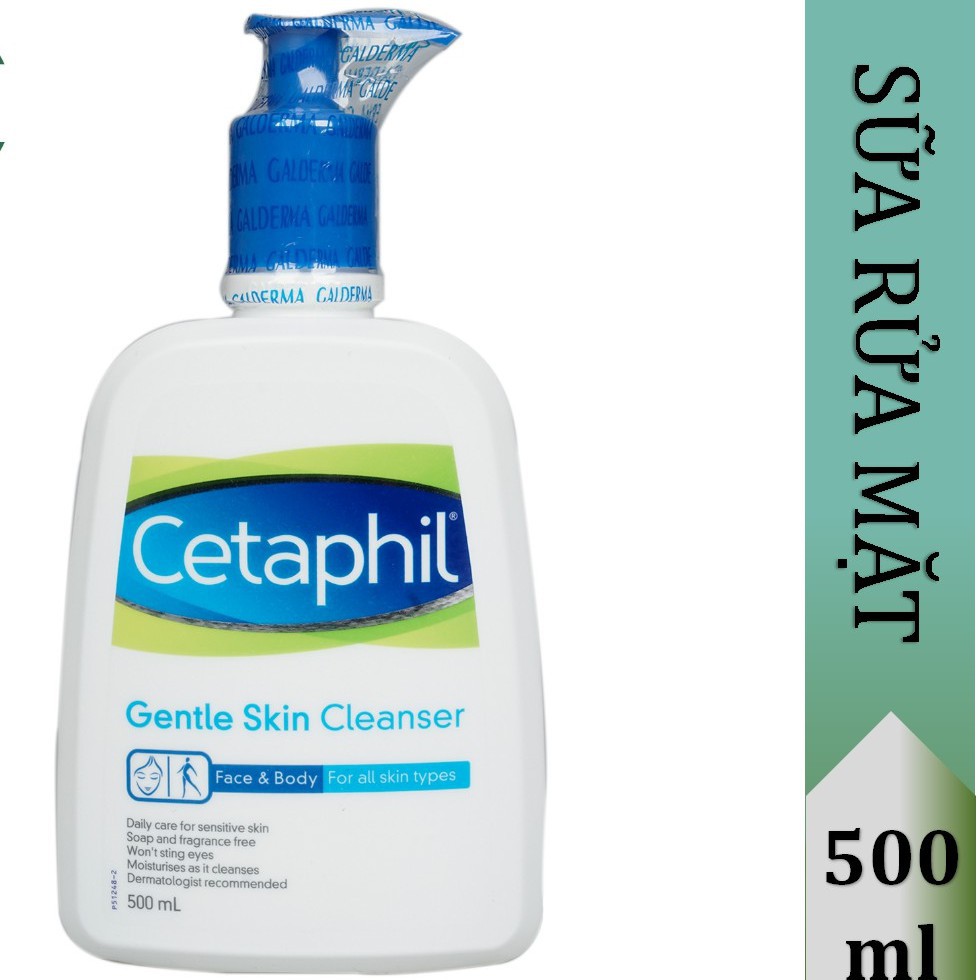 Sữa Rửa Mặt Cetaphil Gentle Skin Cleanser (125ml & 500ml) | BigBuy360 - bigbuy360.vn