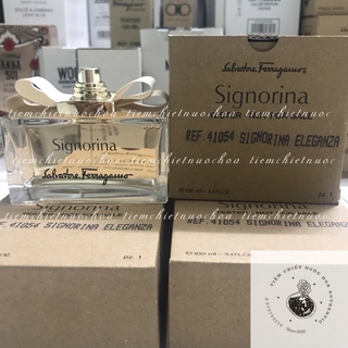 Nước Hoa Nữ Tester Salvatore Ferragamo Signorina Eleganza EDP 100ml (Ko nắp ,hình tự chụp)