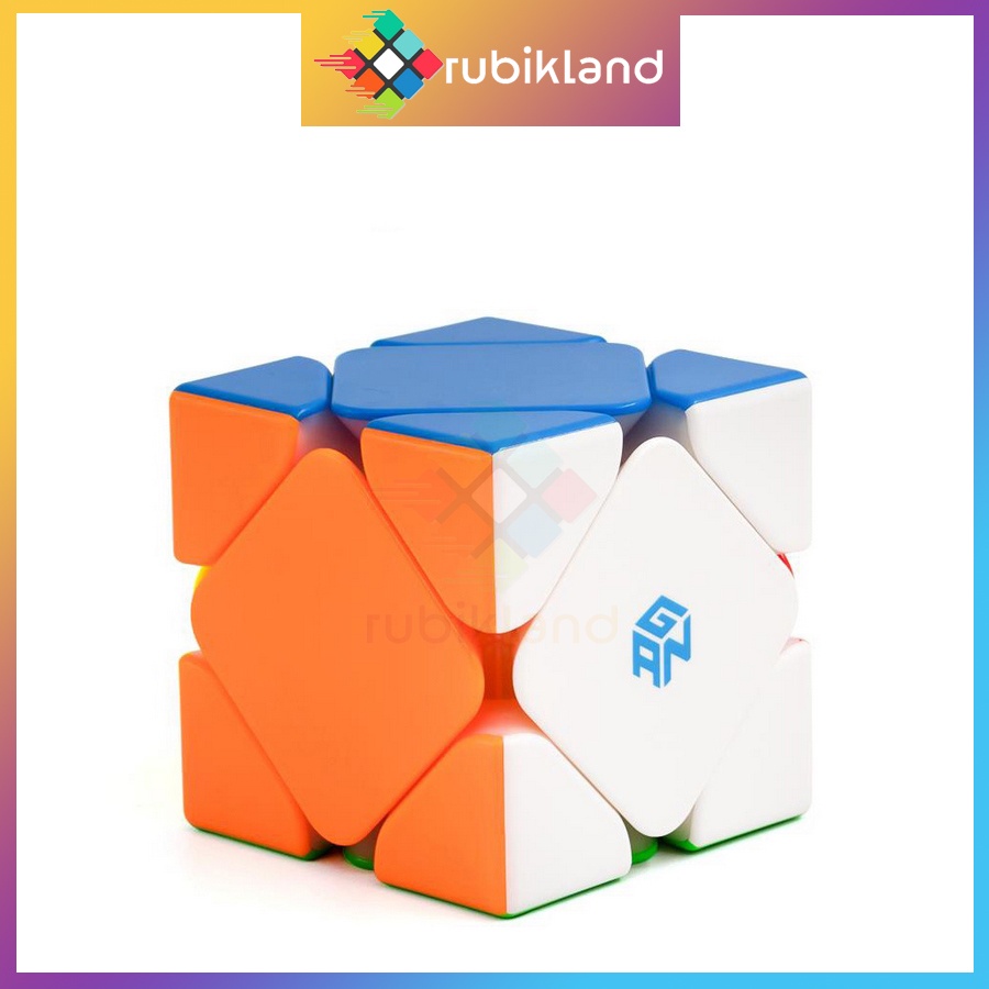 [Enhanced] Rubik Gan Skewb M Bản 32 Viên Nam Châm Dòng Cao Cấp Flagship Rubic Stickerless Biến Thể Skewb Đồ Chơi Trí Tuệ