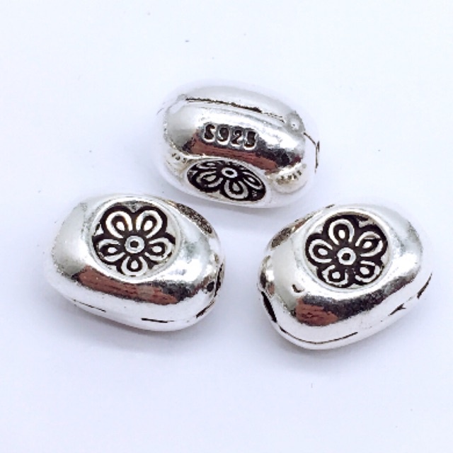SỈ SIÊU RẺ  Charm hoa mai bạc hàng đẹp - Bạc xịn loại 1, PH029