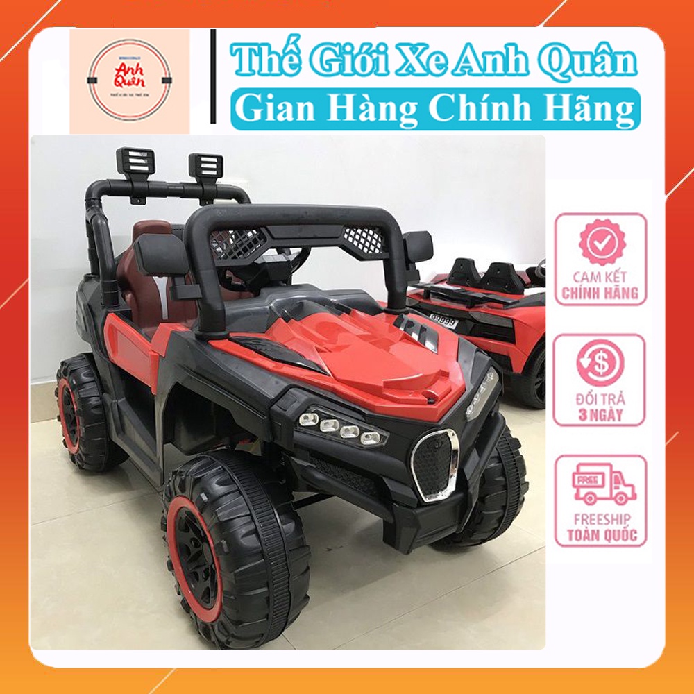 Ô tô điện trẻ em địa hình gầm cao mdx 909 cao cấp, lỗi 1 đổi 1
